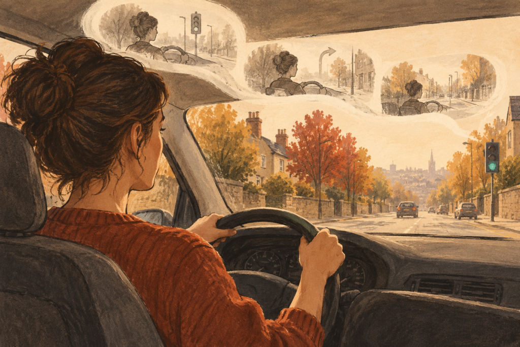 Editorial illustration for Why Your Brain Builds Habits Behind Your Back (and How to Use It)