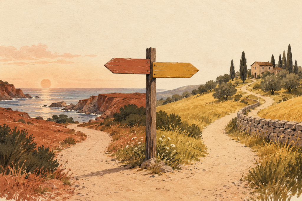 Editorial illustration for How to Decide Between Two Things That Both Matter